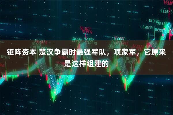 钜阵资本 楚汉争霸时最强军队，项家军，它原来是这样组建的