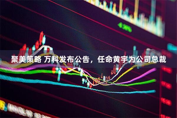 聚美策略 万科发布公告，任命黄宇为公司总裁