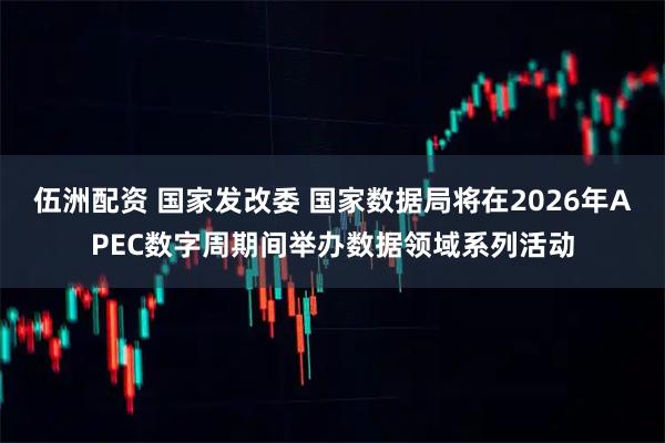 伍洲配资 国家发改委 国家数据局将在2026年APEC数字周期间举办数据领域系列活动